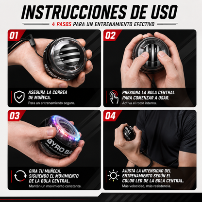 RideGrip™ | Entrenador giroscópico de agarre para motoristas